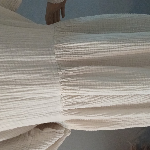 Michael Stars Isabella empire waist gauze midi dress XL - Picture 14 of 16